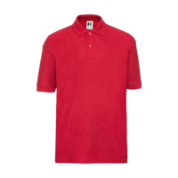 ICON - russellchildrensclassicpolycotpolo bright_red