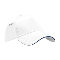 ICON - ultimate5panelcapsandwichpeak white_navy