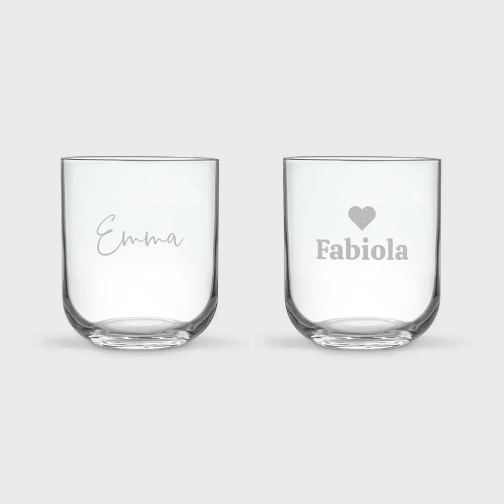Personalised Water Glass
