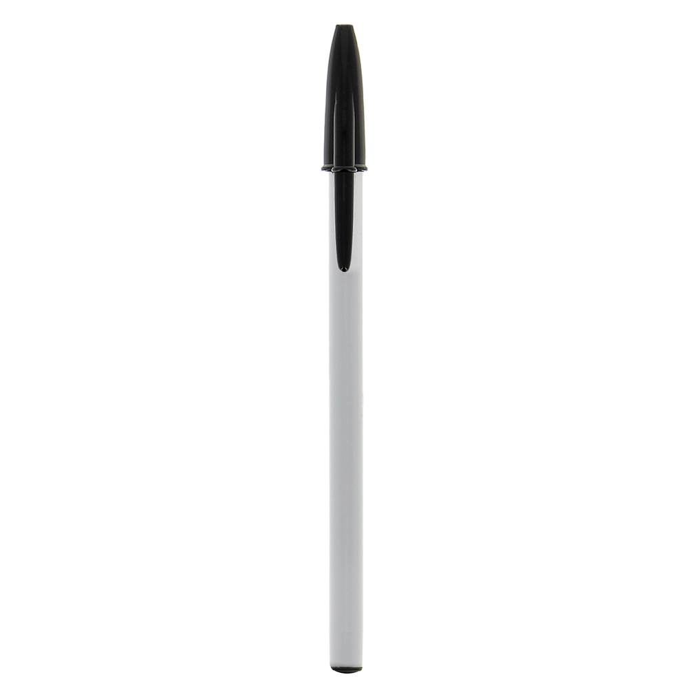 bicstyleballpen barrelwhite black