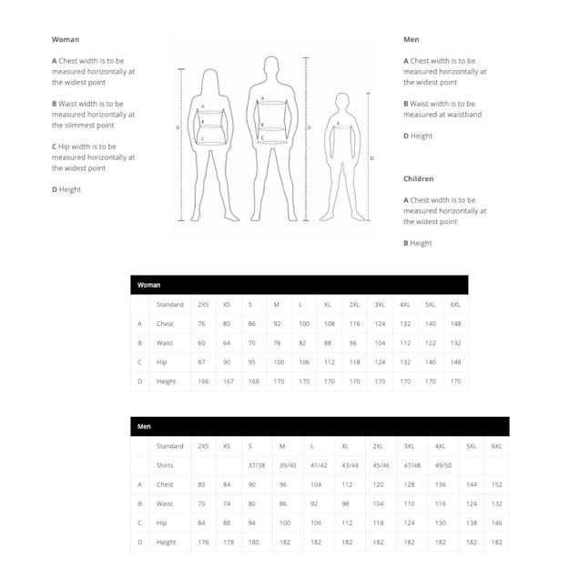 ID Identity Size Guide