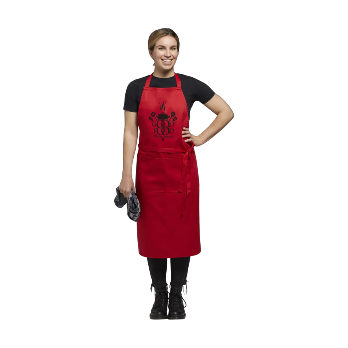 Viera Kitchen Apron with Pockets main image