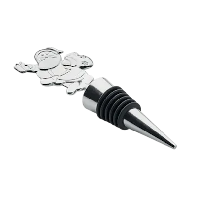 Metal Christmas Bottle Stopper