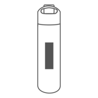 25x80mm - Back