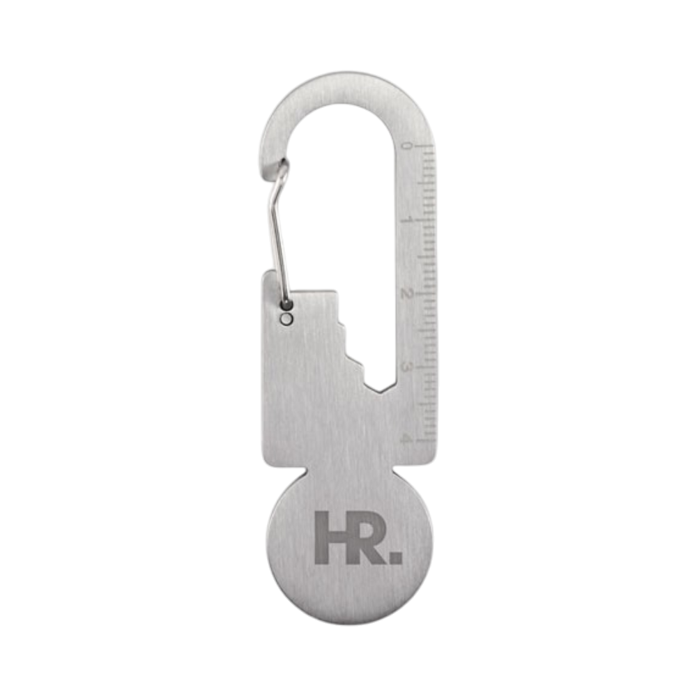 Recycled Stainless Steel Multifunctional Key Ring Token | HelloPrint