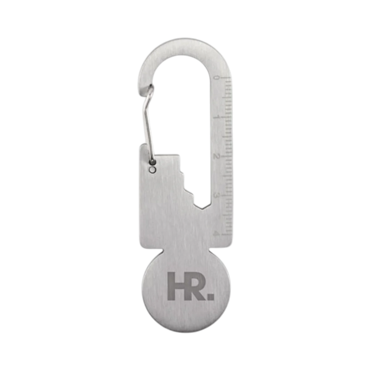 Recycled Stainless Steel Multifunctional Key Ring Token main image