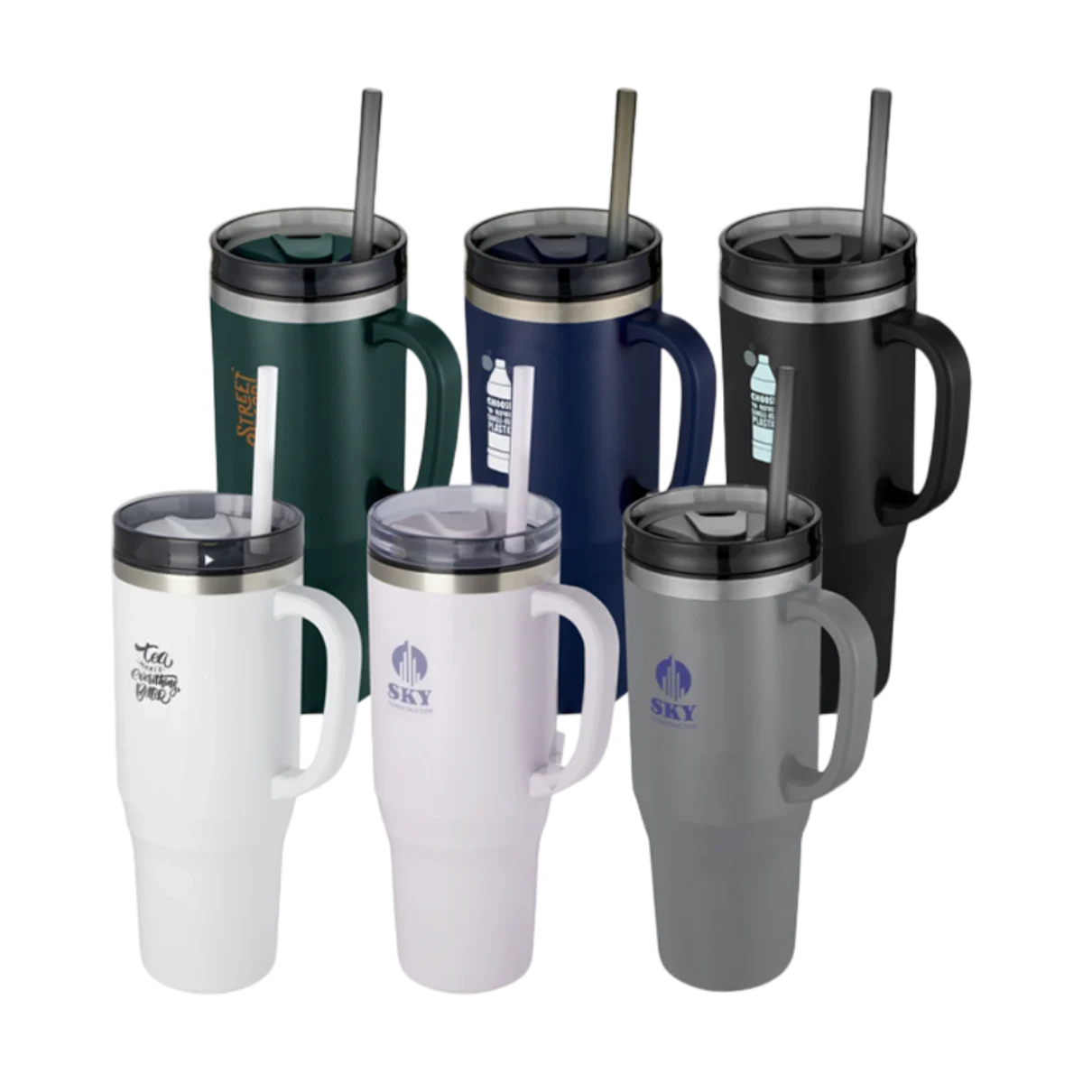 Melbourne RCS Insulated Tumbler with Straw main image