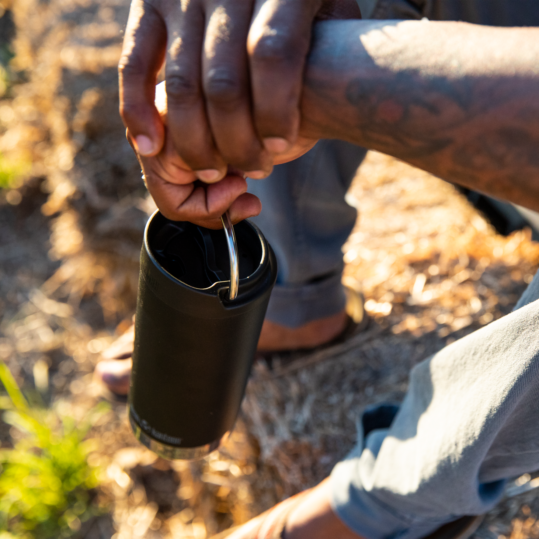 kleankanteenrecycledinsulatedmug355ml setting 2