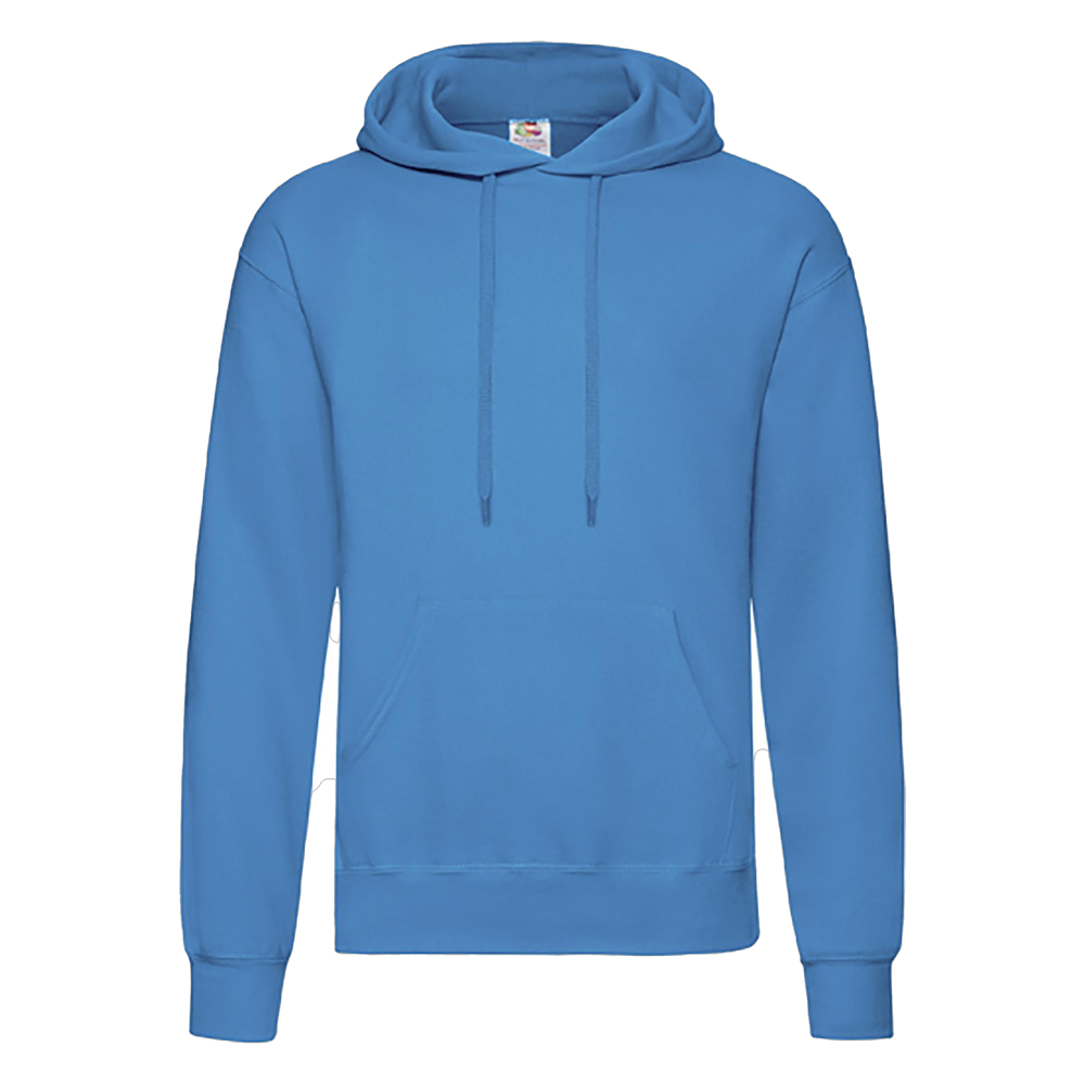 Fruit of the Loom Classic Hoodie ICON Azure blue