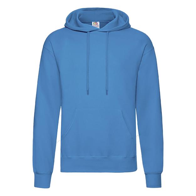 Fruit of the Loom Classic Hoodie ICON Azure blue