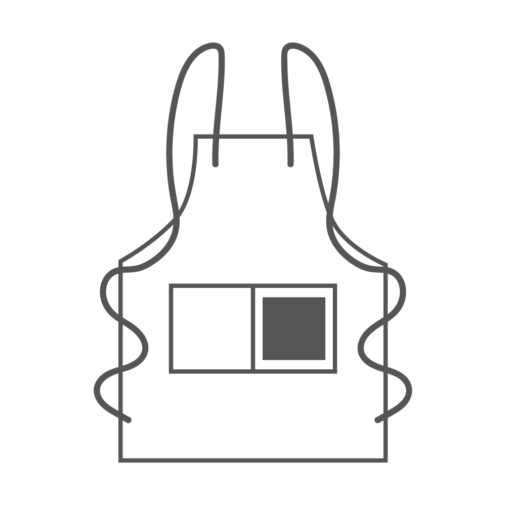 170 x 170 mm - Zak links