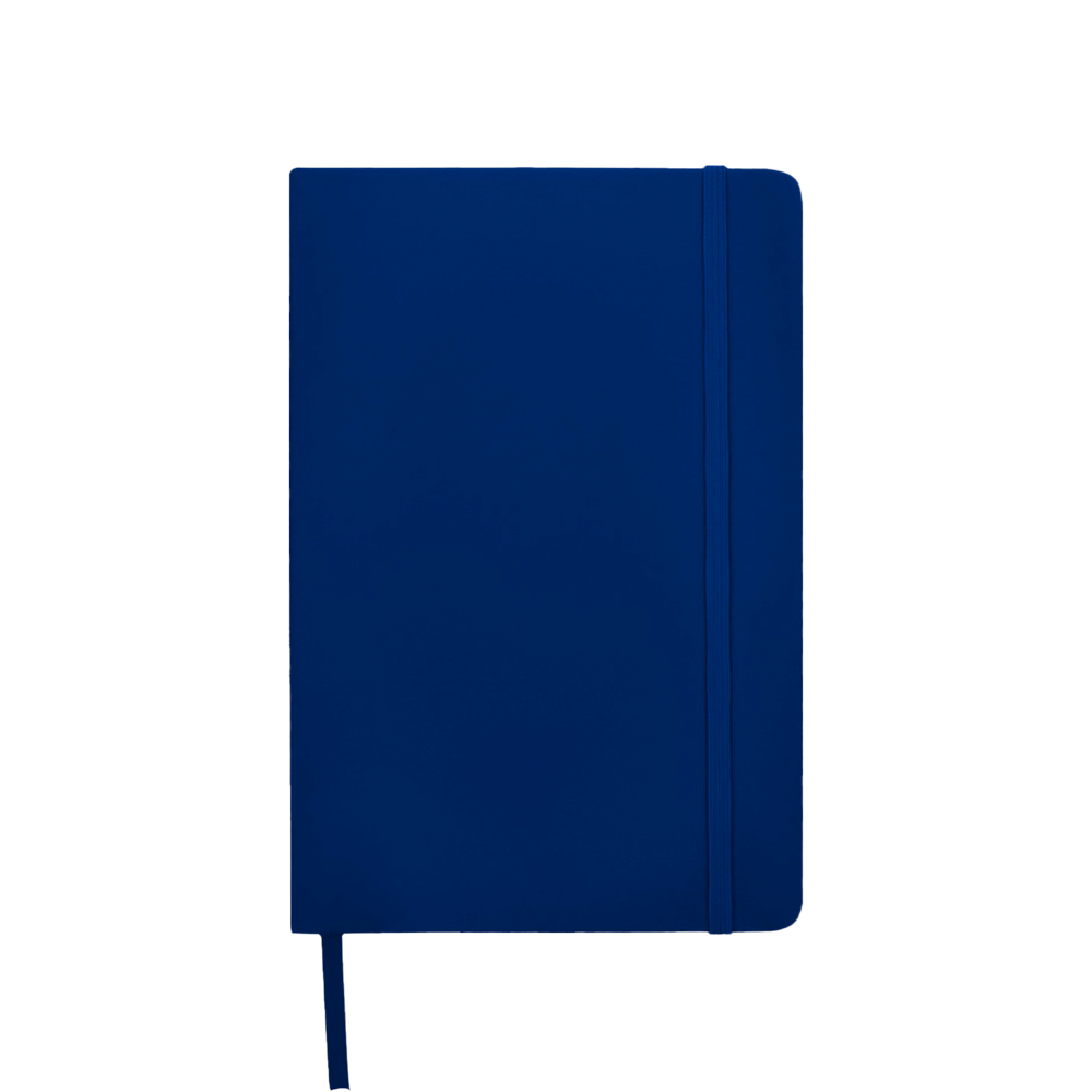 Spectrum A5 hard cover notebook navy blue