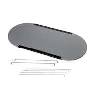 Compreso il ripiano in plastica