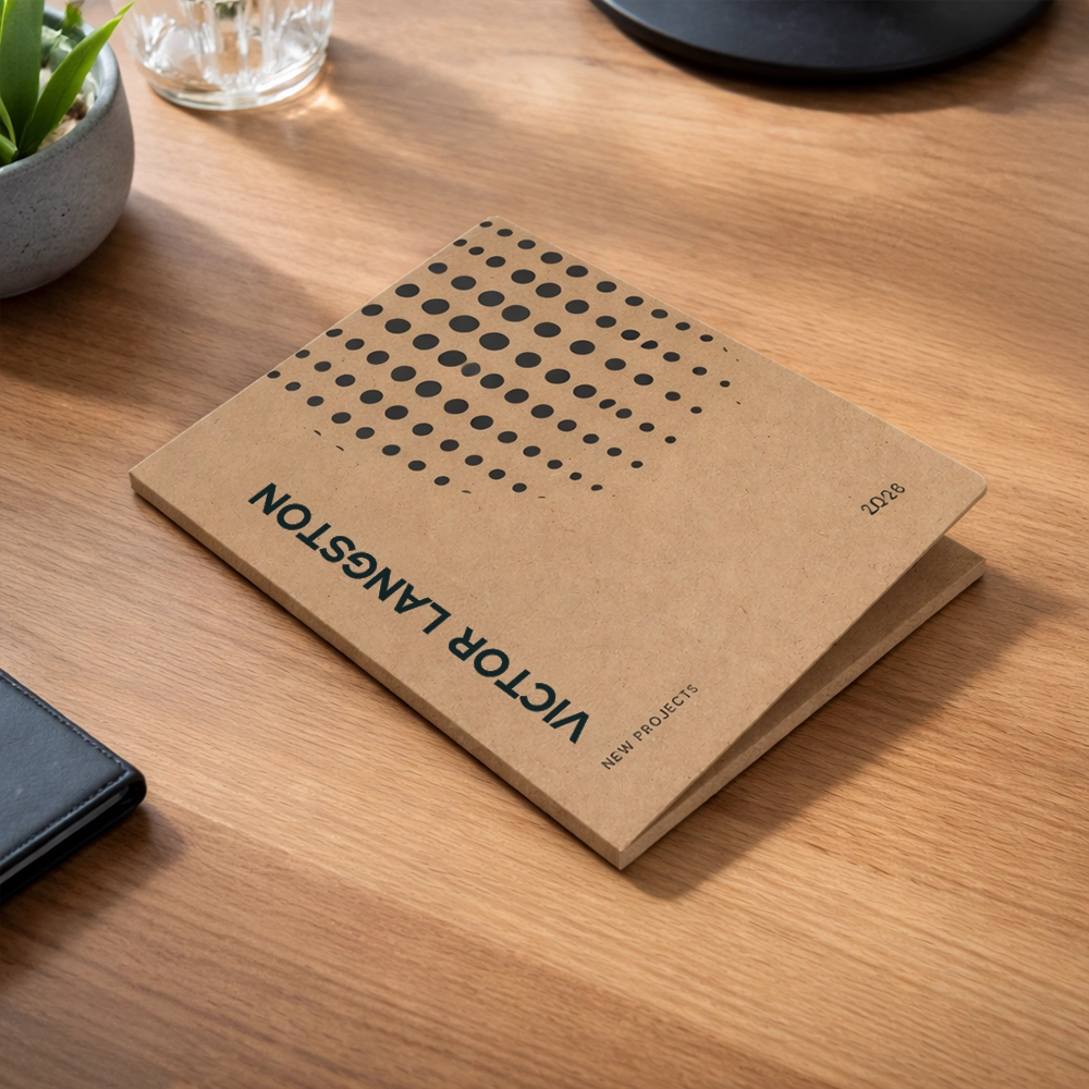 presentation folders with glued flap Setting2