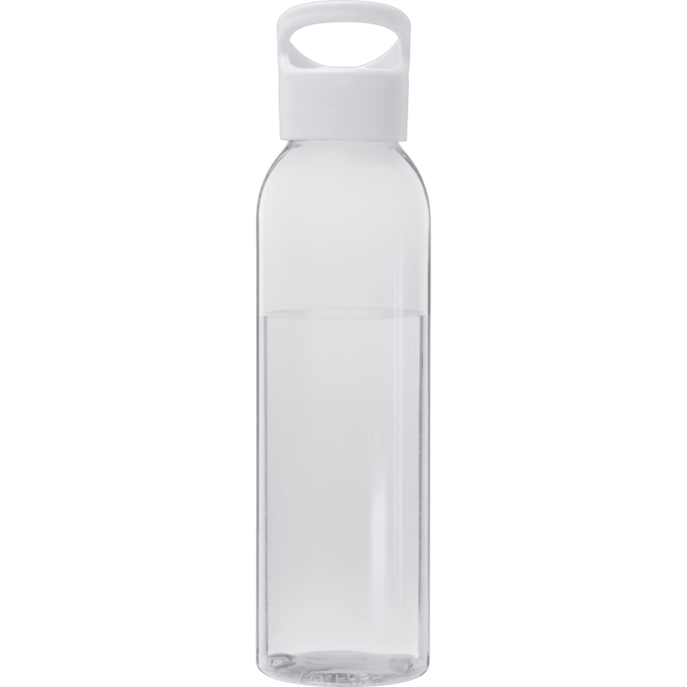 sky650mlrecycledplasticwaterbottle white