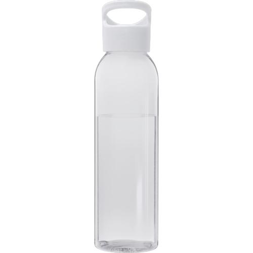 sky650mlrecycledplasticwaterbottle white