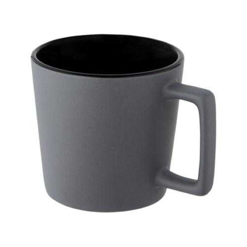 Cali 370 ml ceramic mug blackgray