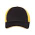COLOR ICON - valucap6panelcap - Charcoal Neon Yellow