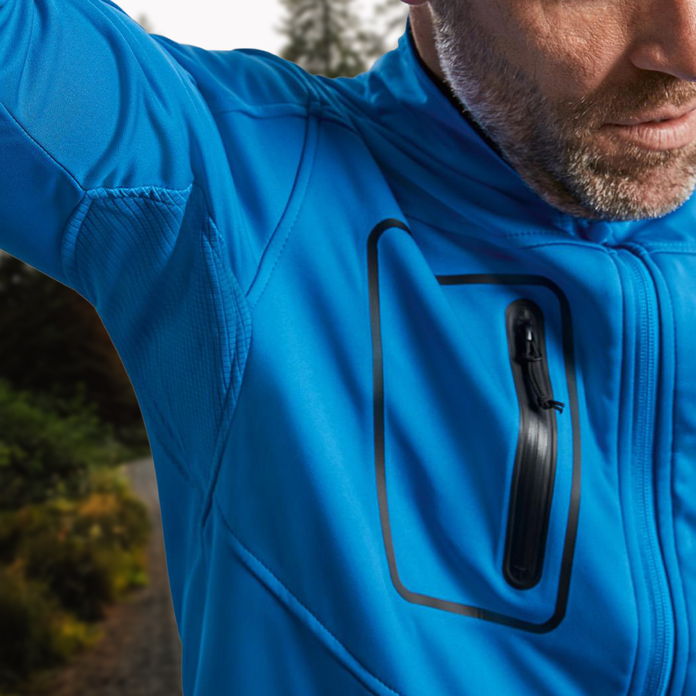 Russell premium softshell sports jacket PDP2