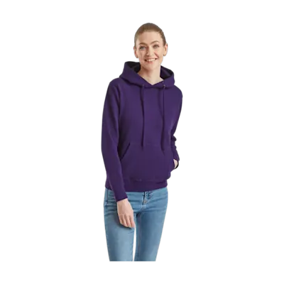 Felpa con Cappuccio Classica da Donna Fruit Of The Loom