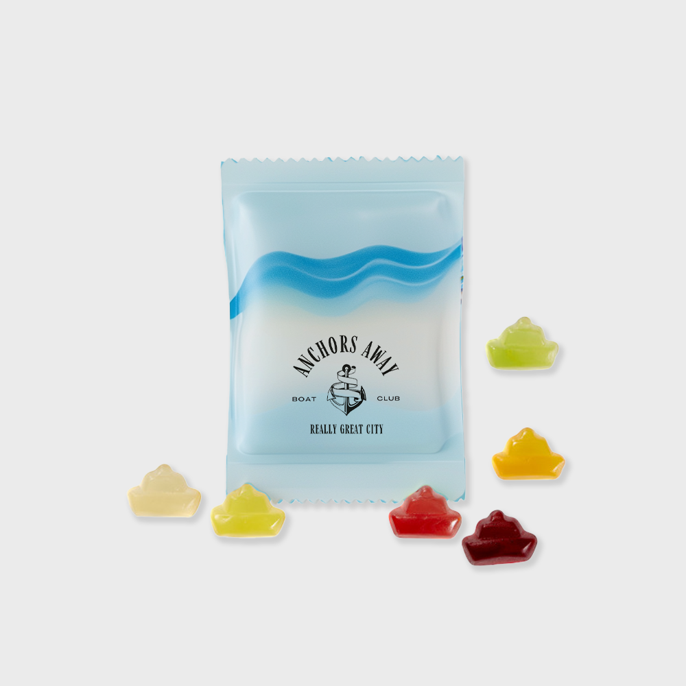 Bonbons gélifiés de bateau