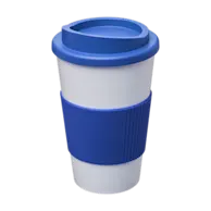 Mid Blue / White