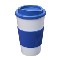 Bleu moyen / blanc