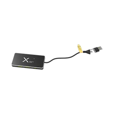 SCX.design H20 8-in-1 USB hub with dual input