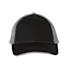 COLOR ICON - valucap6panelcap - Charcoal Neon Pink