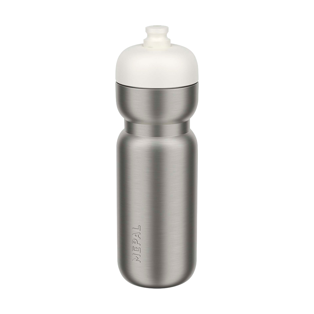 ICON - mepalpull800mlstainlesssteelsportbottle white