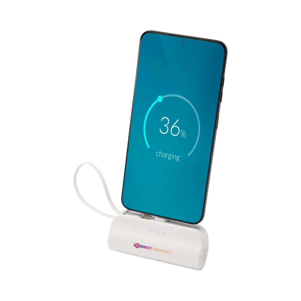 PDP - alnair5000mah10wtypecpowerbankwithflipstandand2in1cable square #00000000 background