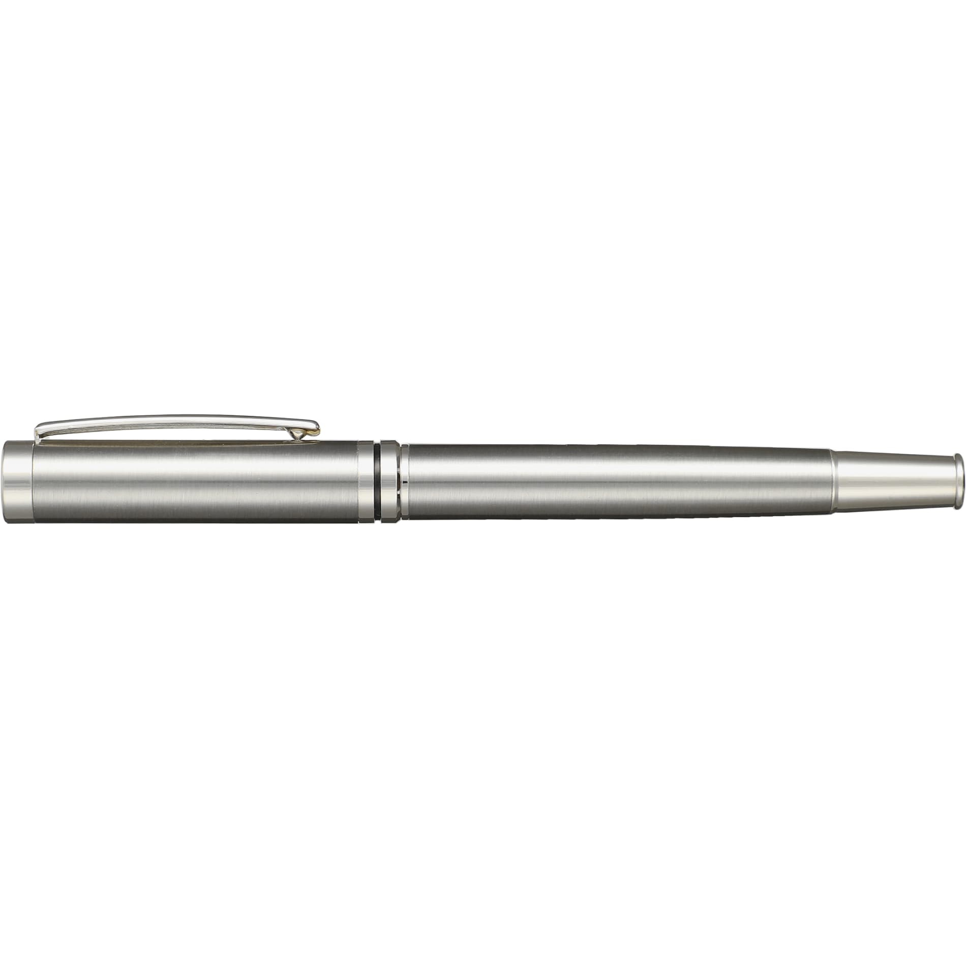Recycled Stainless Steel Rollerball Pen-2