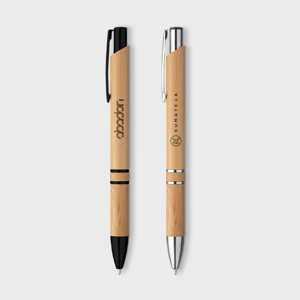 Ebony Bamboo Pens square PLP