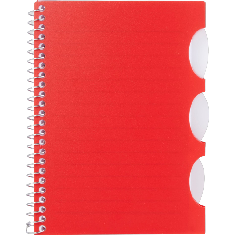 ICON - multitasknotebookfscrecycled4x6in red