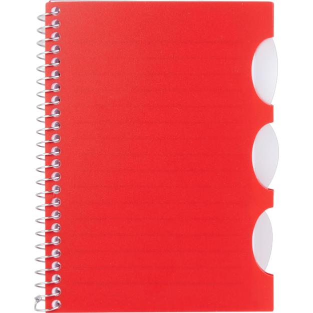 ICON - multitasknotebookfscrecycled4x6in red