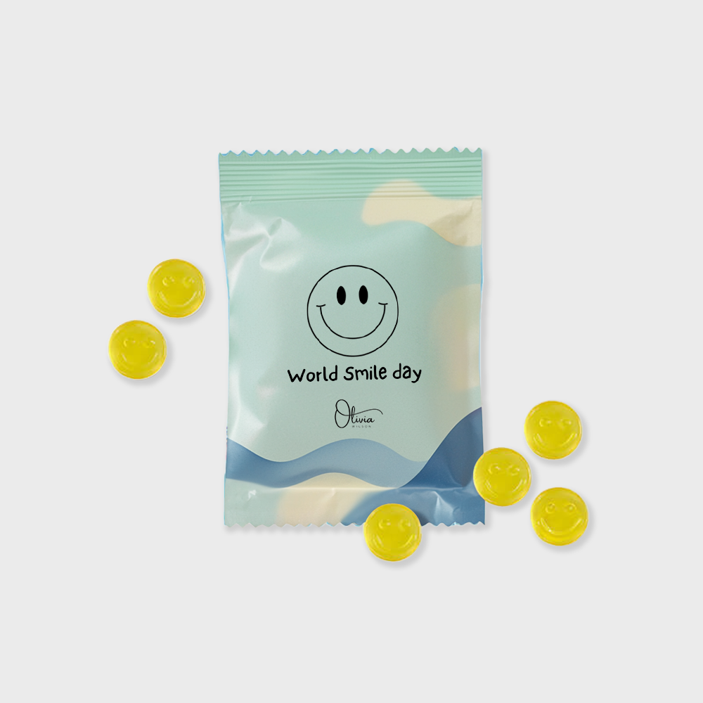 Bonbons gélifiés smiley fruits