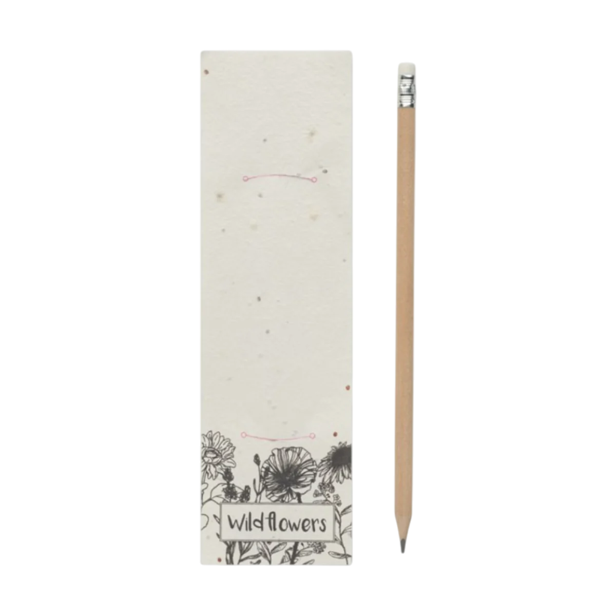 Natural Pencil in Seeded Pouch main image