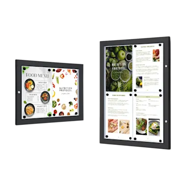 Black Outdoor Menu