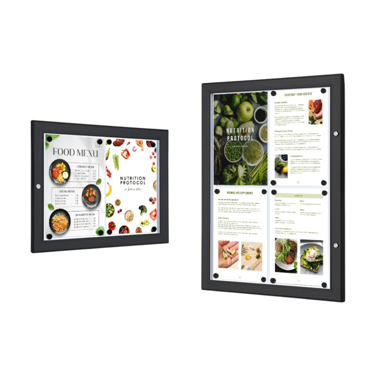 Black Outdoor Menu main image