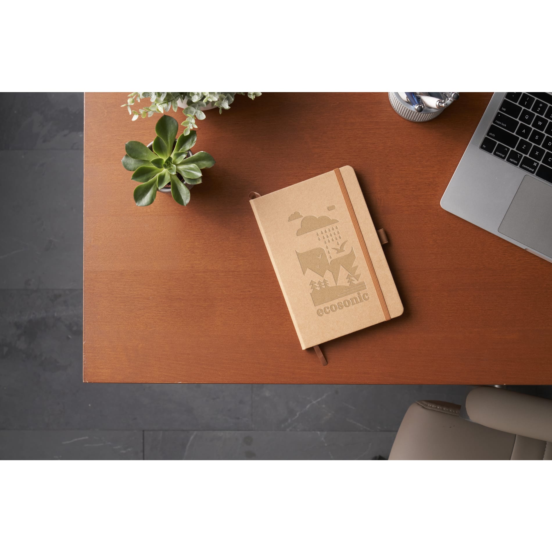 Washable Kraft Stone Bound Journal-1