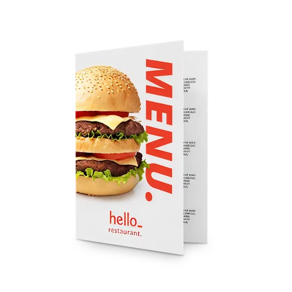 Menu cards