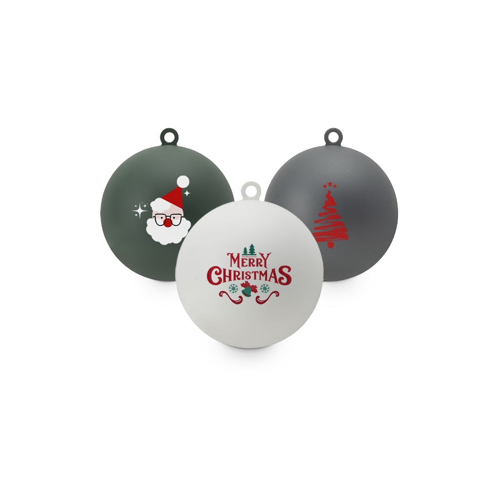 Recycled Plastic Xmas Bauble