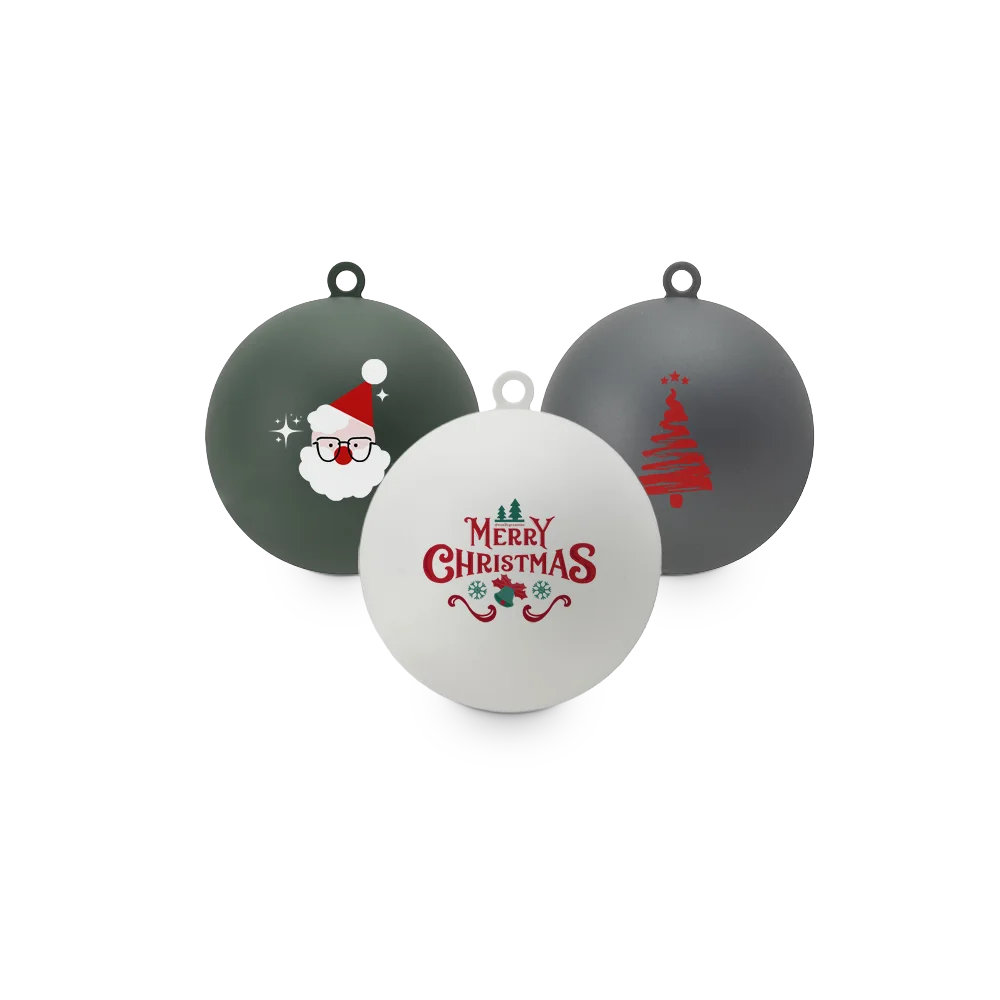 Recycled Plastic Xmas Bauble