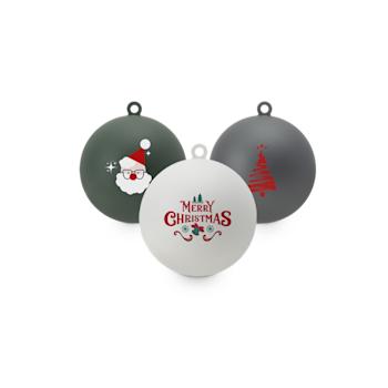 Recycled Plastic Xmas Bauble