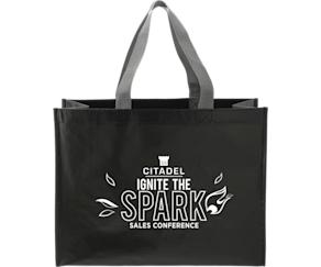 RPET Laminated Matte Shopper Tote