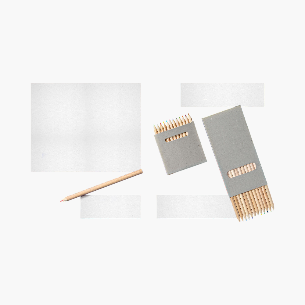 PDP - woodenpencilsetnina square #F8F8F8 background