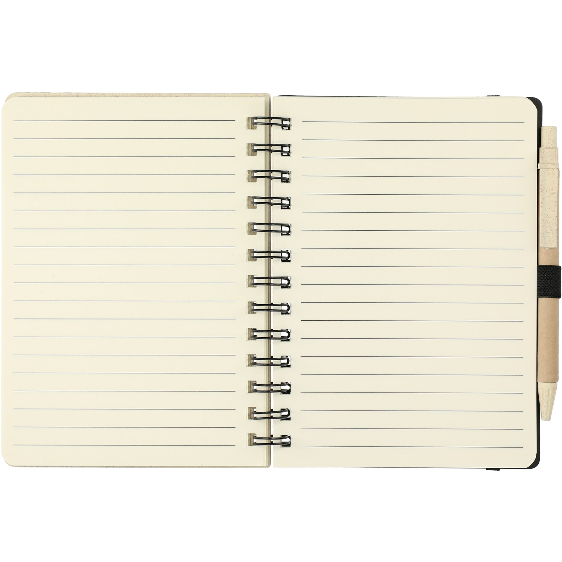 Wheat Straw Notebook with Pen-2