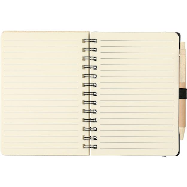 Wheat Straw Notebook with Pen-2
