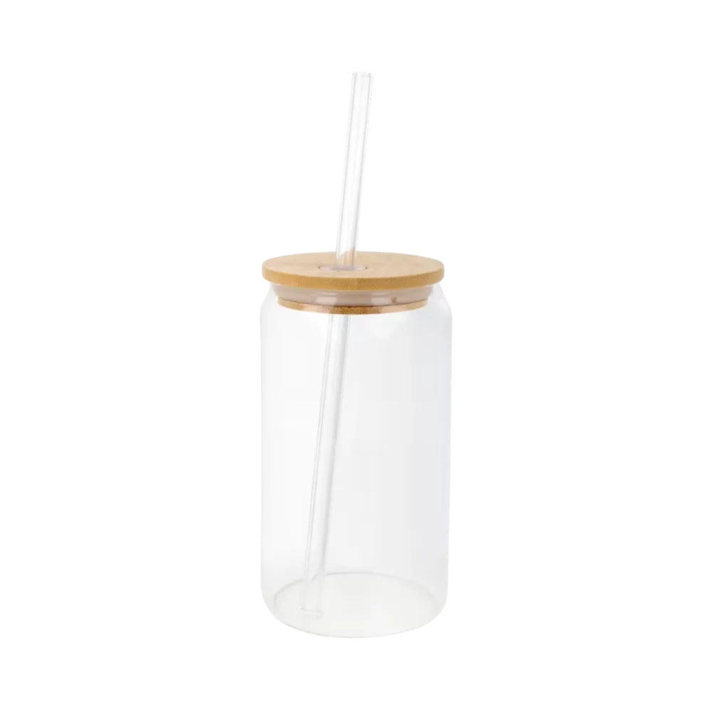 pdp glasswithbamboolidstraw450ml - no bckgrnd