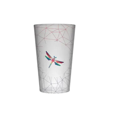 Bicchieri di plastica semplici